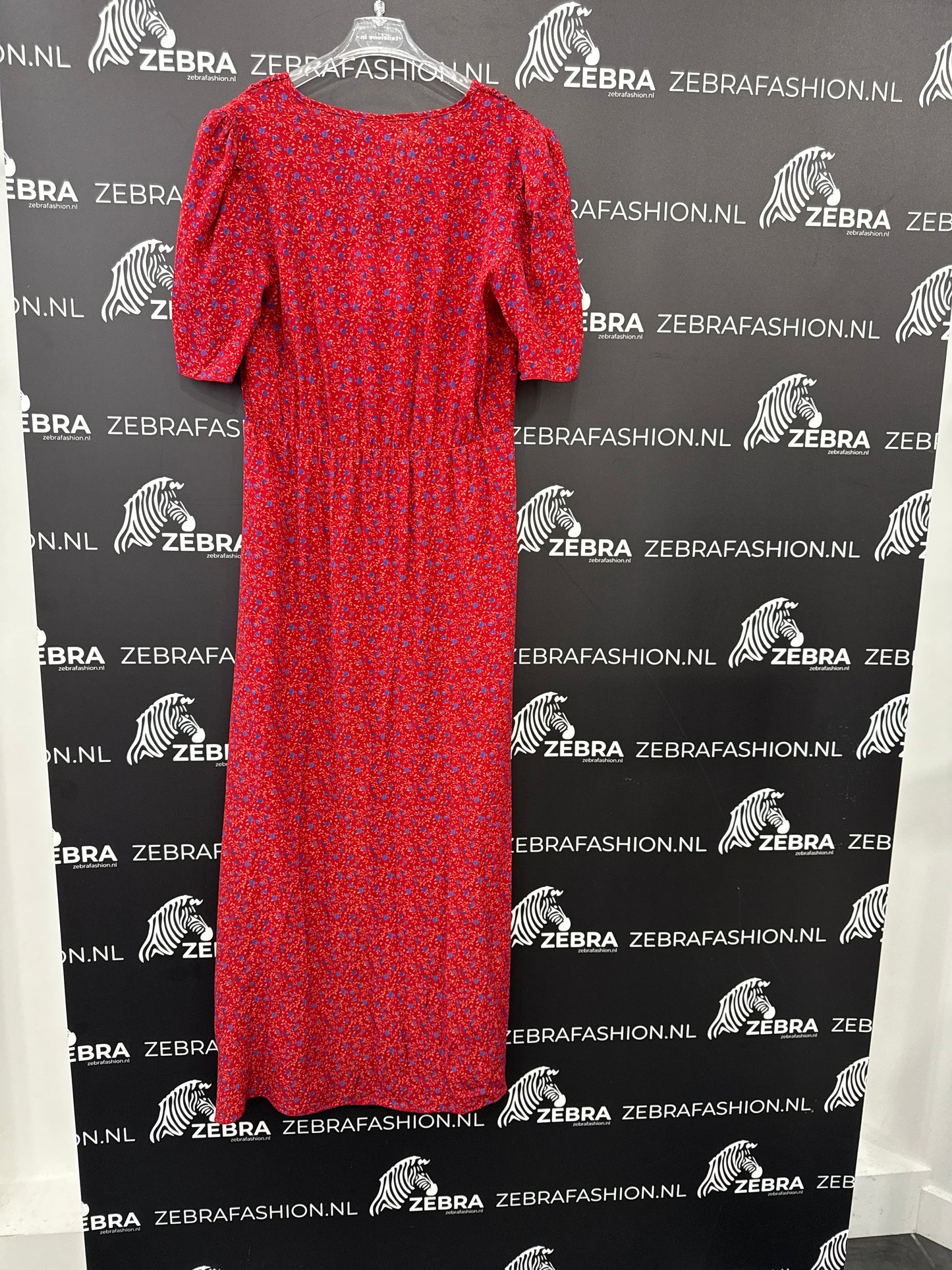 Tensione in dress flowers red