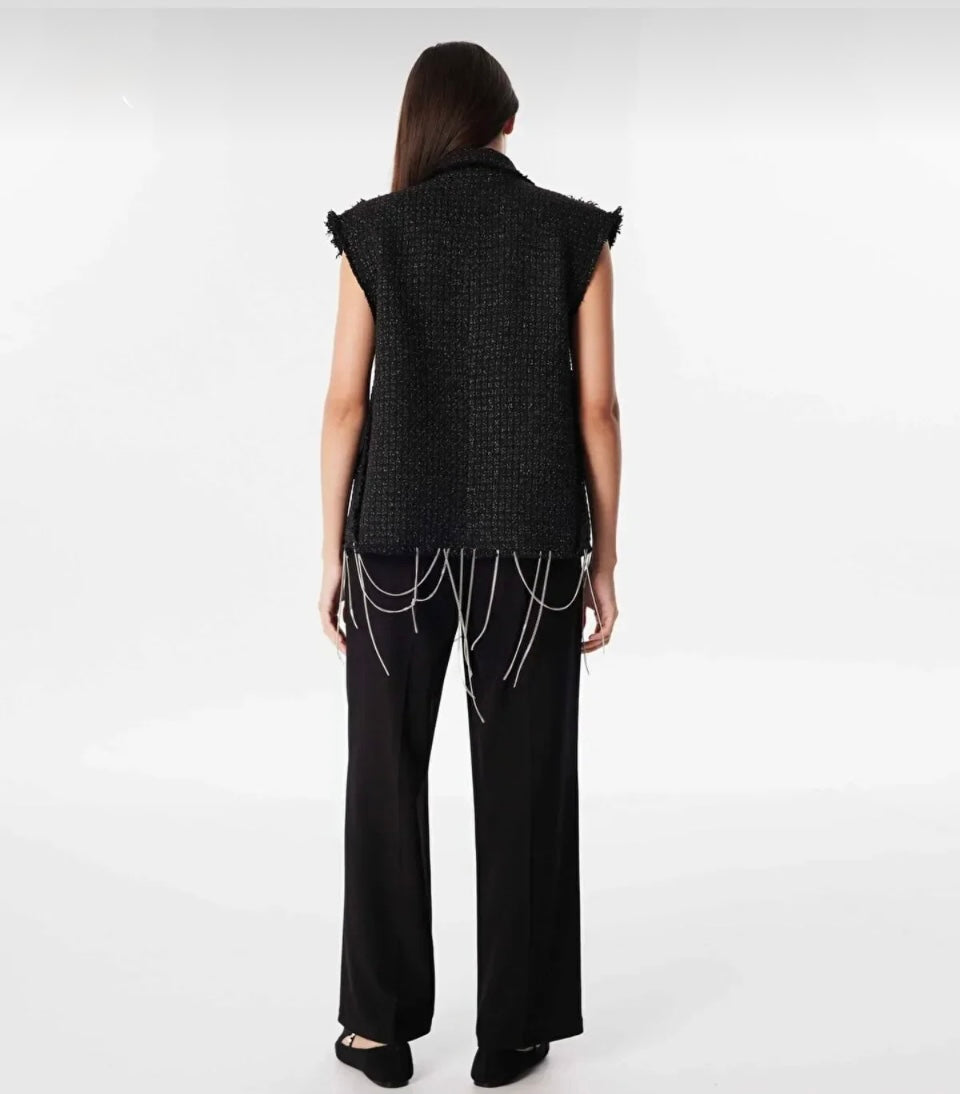 Quzu twist trouser