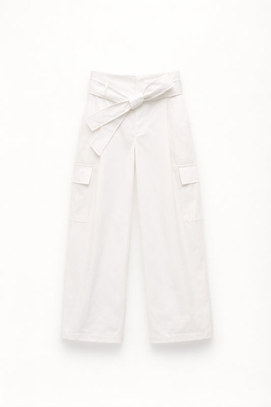Lumina cargo trouser orange