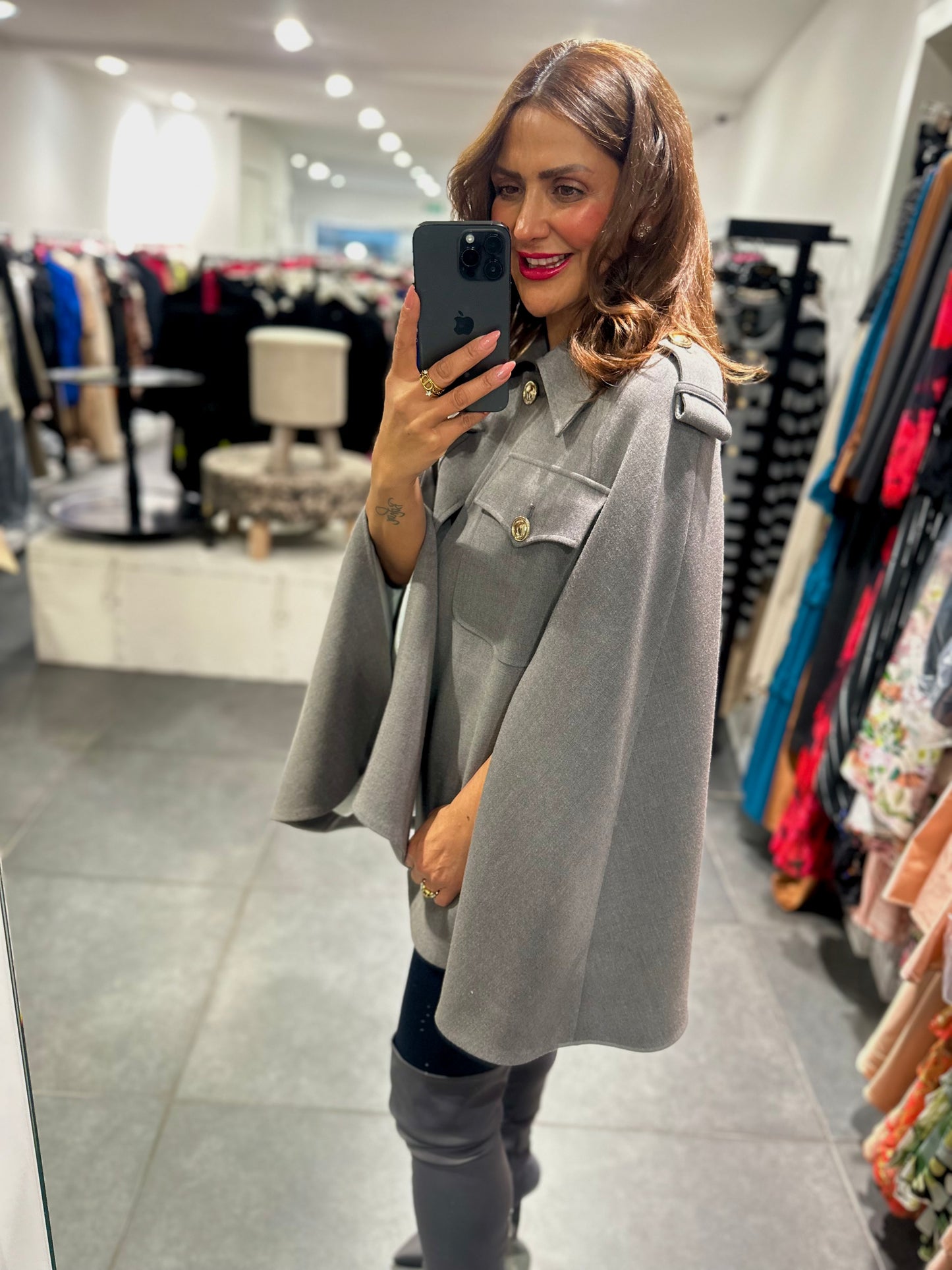 Babylon cape blazer