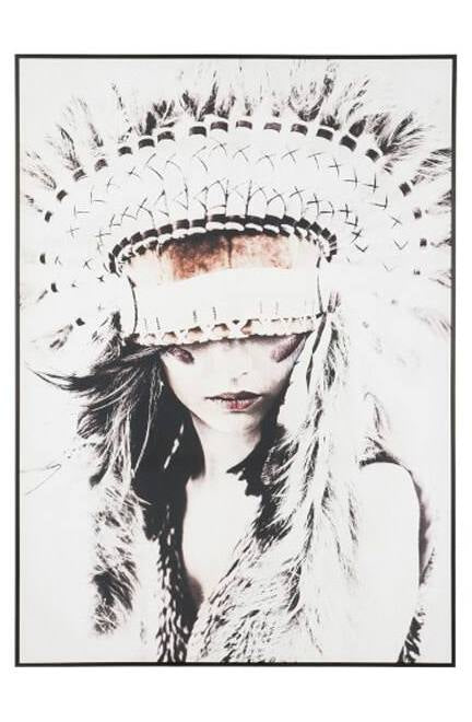 J-Line Painting / Picture Boho Indian Girl
