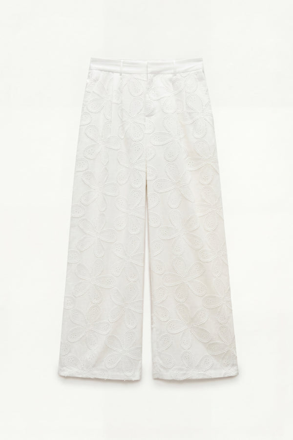 Lumina pants laser flower