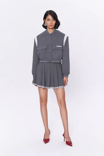 QUZU GREY SKIRT