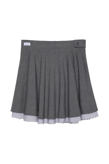QUZU GREY SKIRT