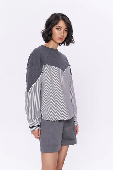 QUZU GREY SKIRT