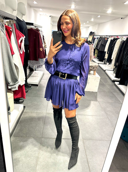 Babylon dress purple