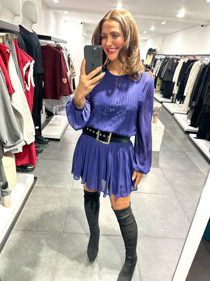 Babylon dress purple