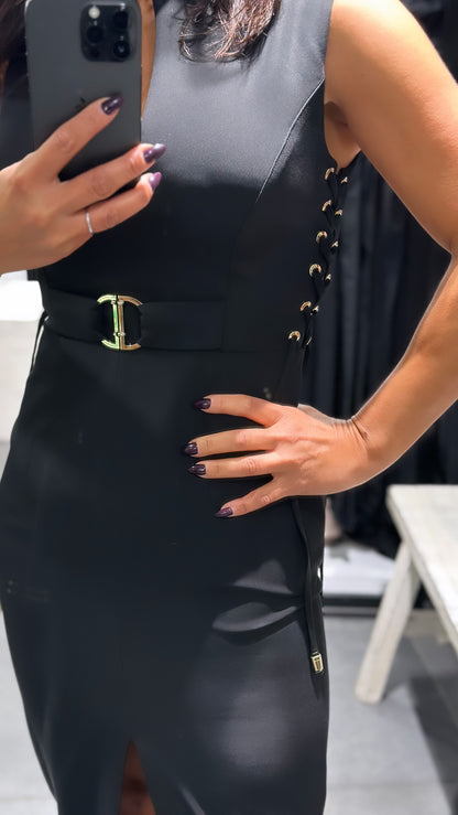 Babylon Dress Black