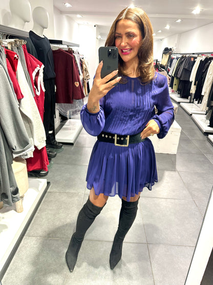 Babylon dress purple