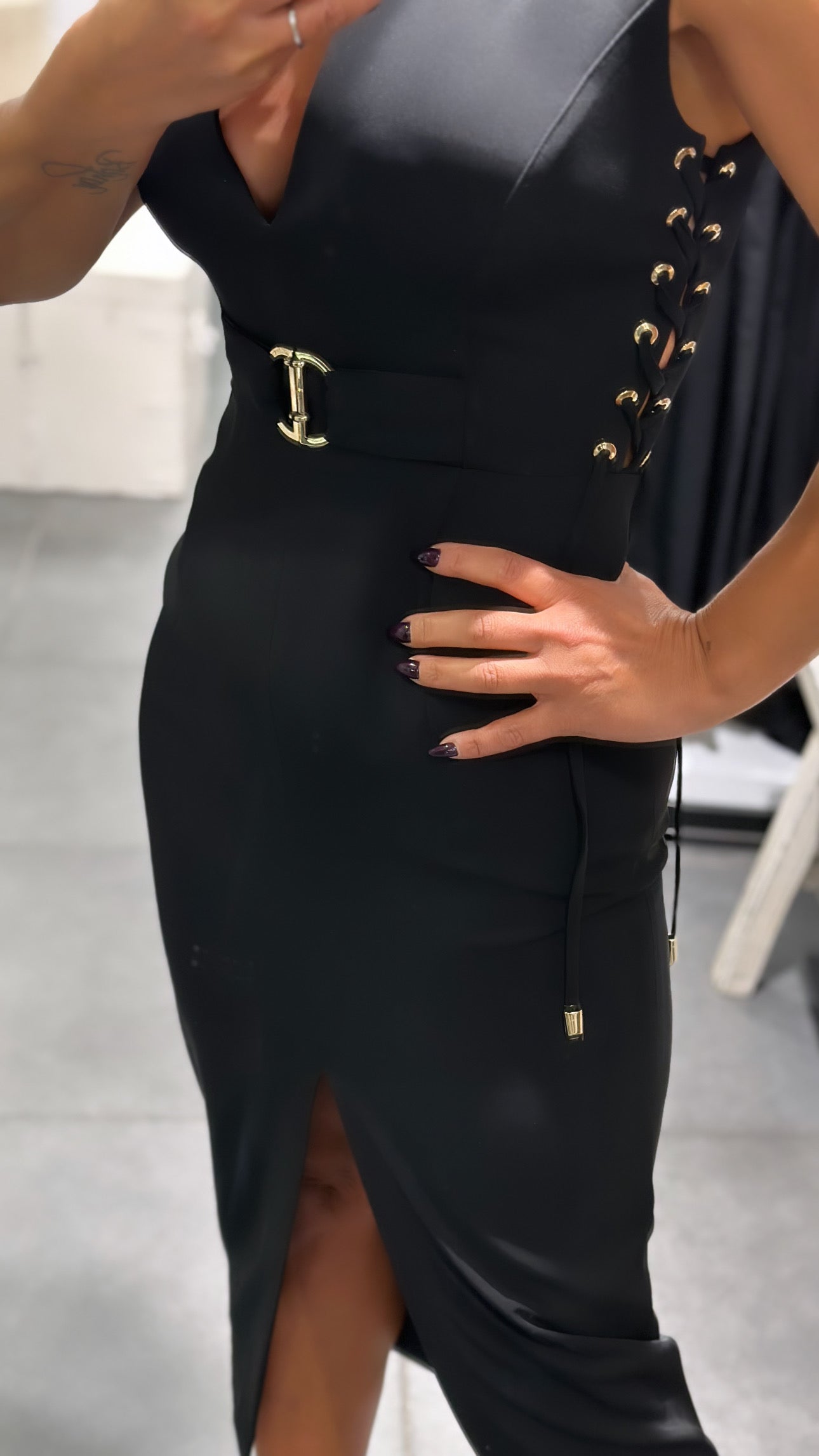 Babylon Dress Black