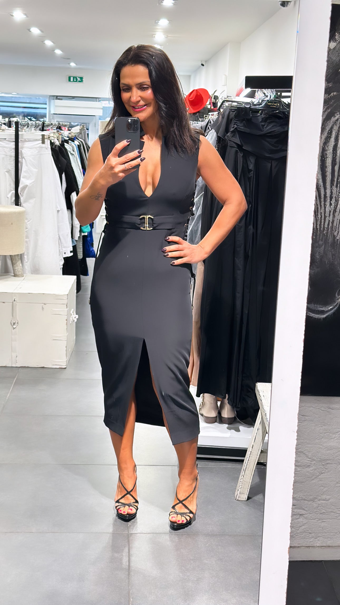 Babylon Dress Black
