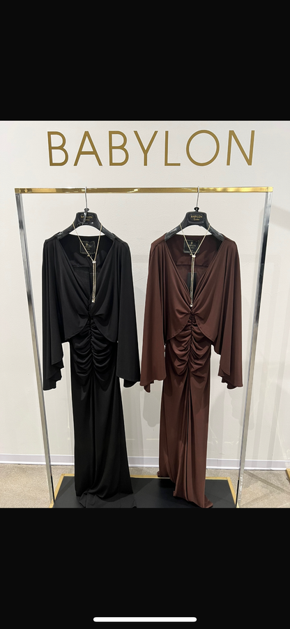 Babylon dress choco