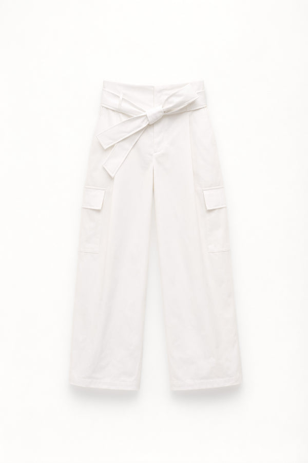 Lumina cargo trouser orange