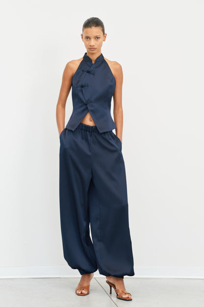 Lumina satin top