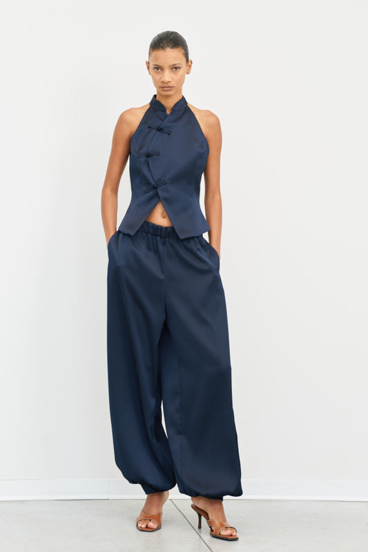 Lumina satin top