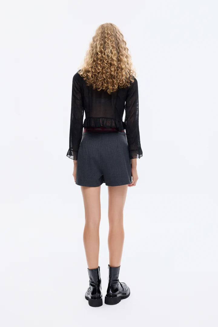 QUZU GREY SKIRT