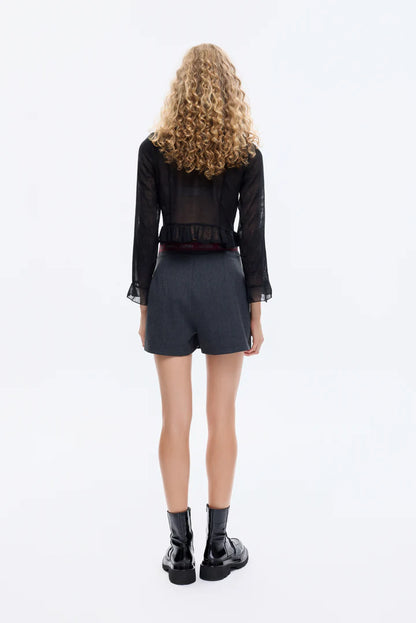 QUZU GREY SKIRT