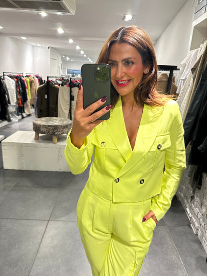 Babylon blazer neon