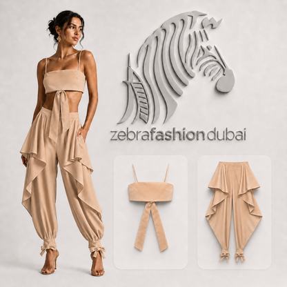 LUMINA PANTS & CROP TOP - SET