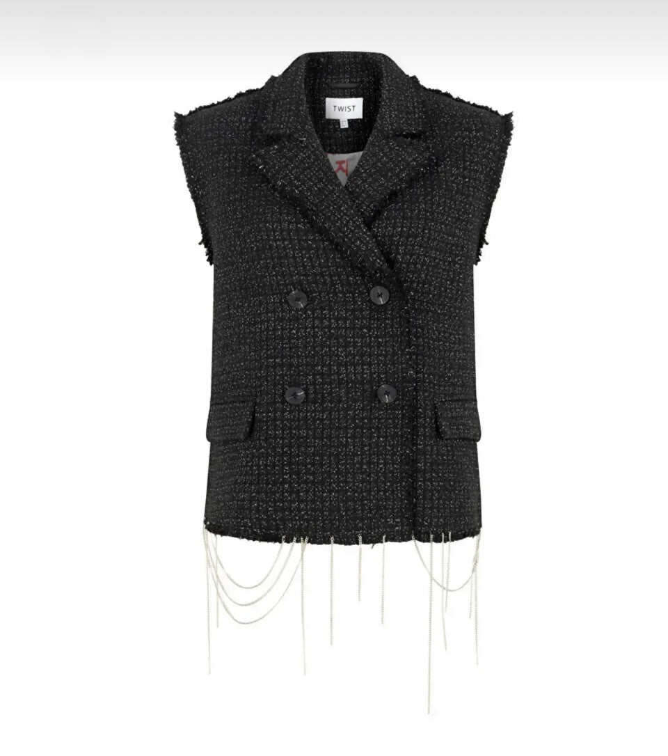 Quzu twist gilet