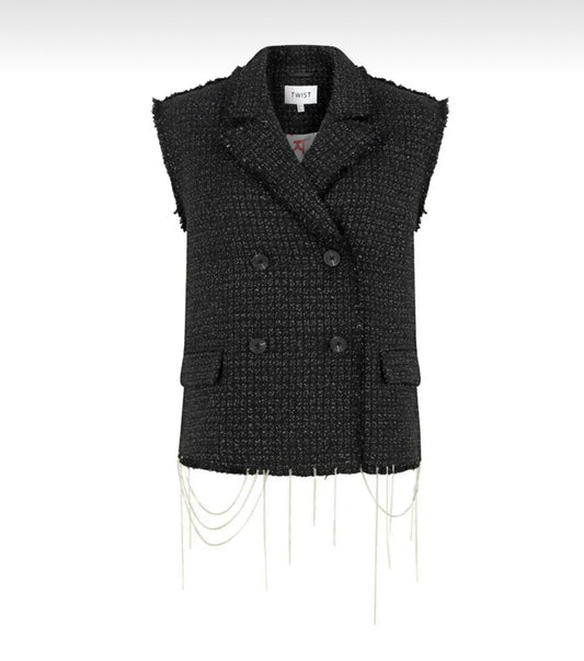 Quzu twist gilet