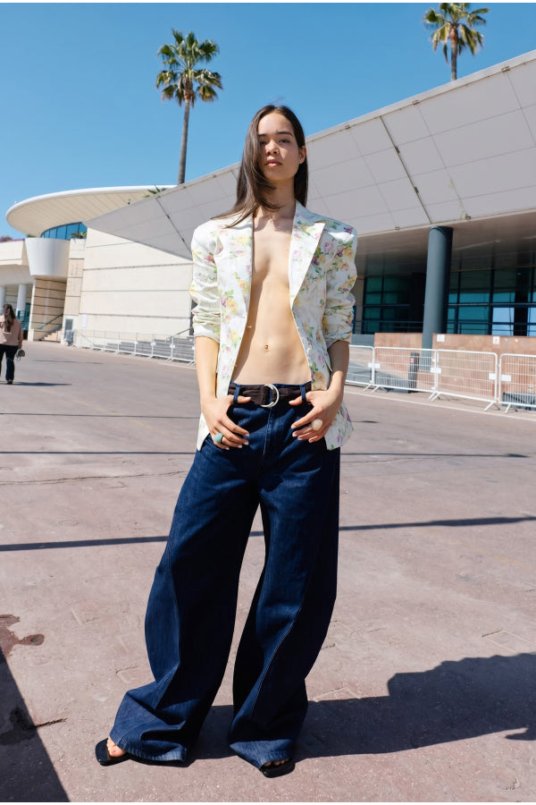 Lumina blazer flower