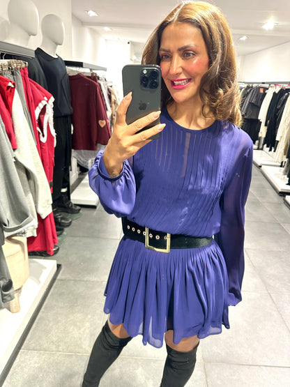 Babylon dress purple