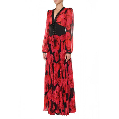 Babylon dress roses