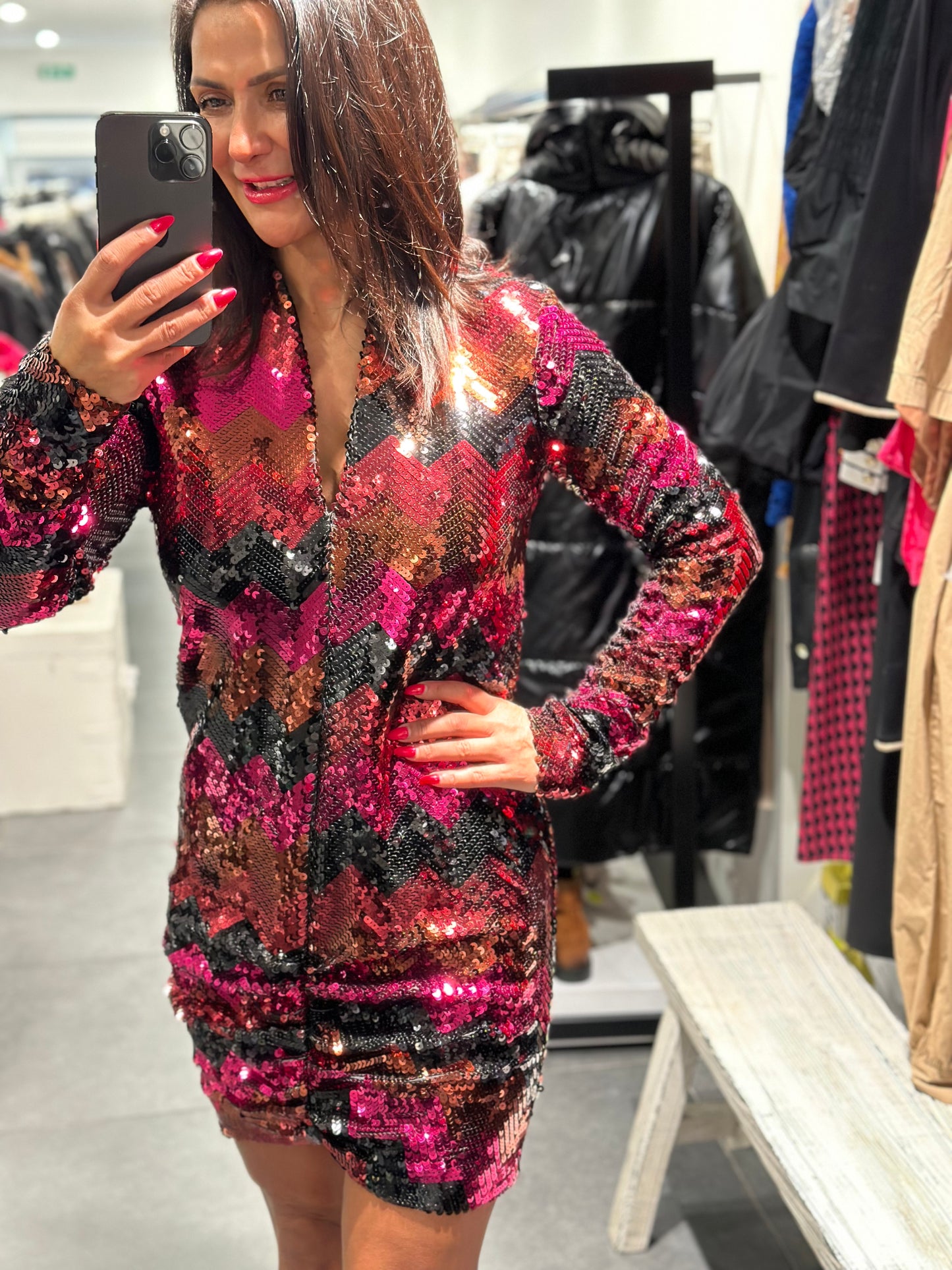 Babylon Dress lovertjes