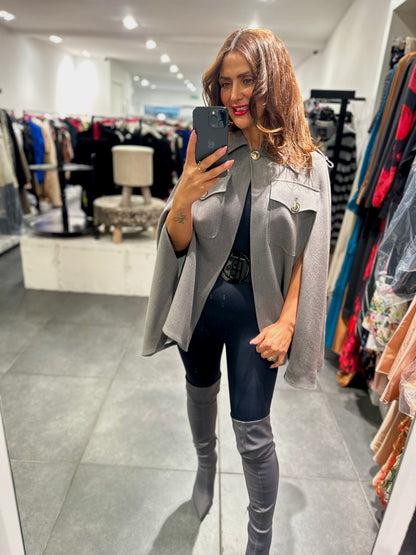 Babylon cape blazer