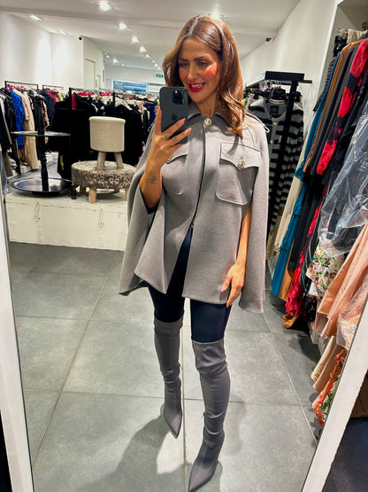 Babylon cape blazer