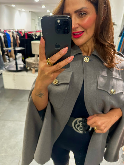 Babylon cape blazer