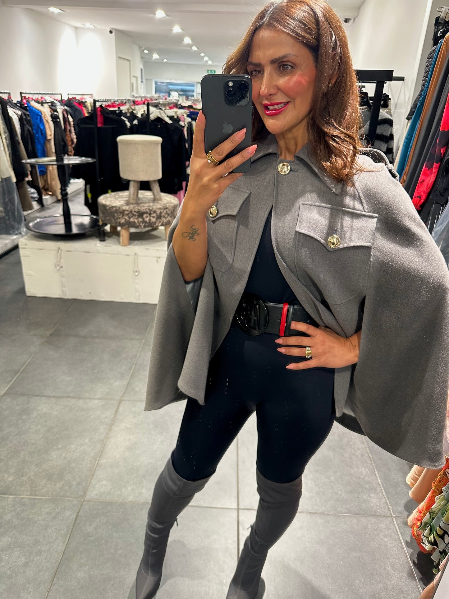 Babylon cape blazer
