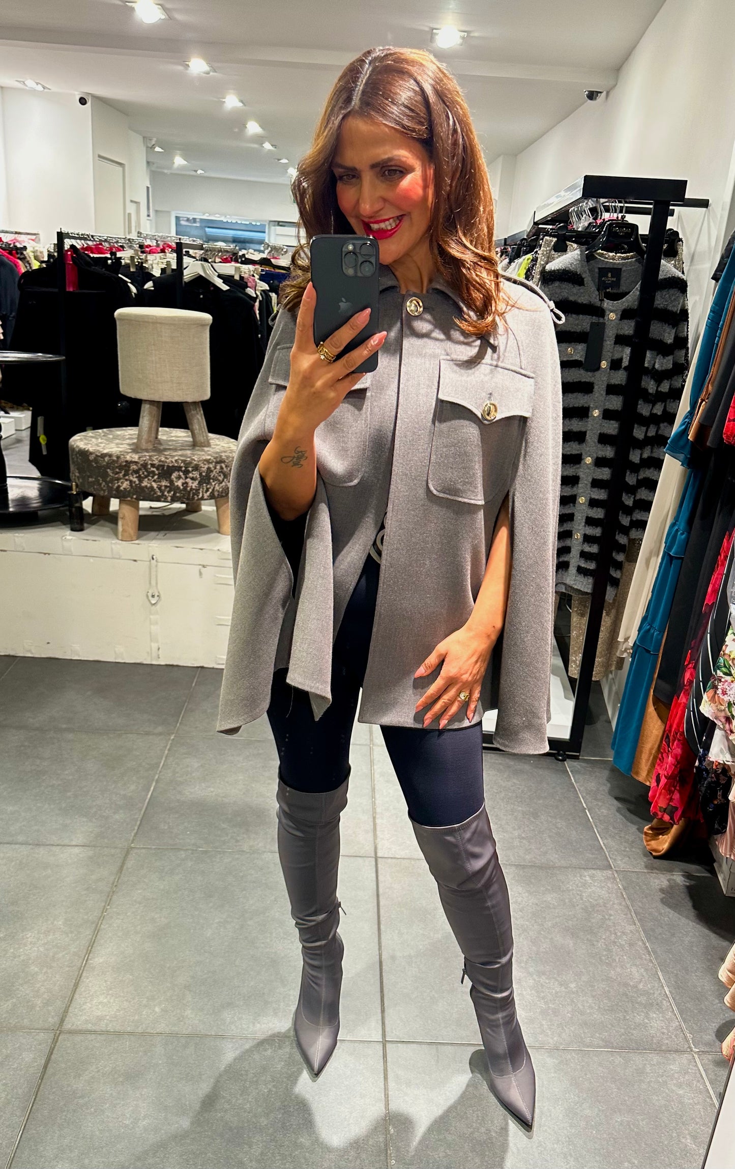 Babylon cape blazer