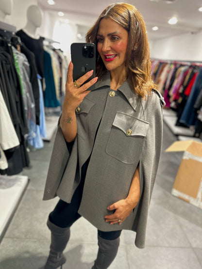 Babylon cape blazer