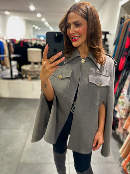 Babylon cape blazer