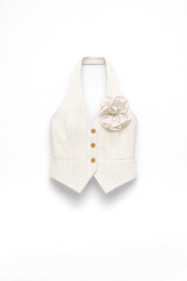 Lumina lino vest