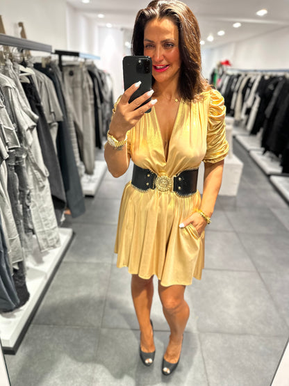 Exclusief Babylon Jurk Goud
