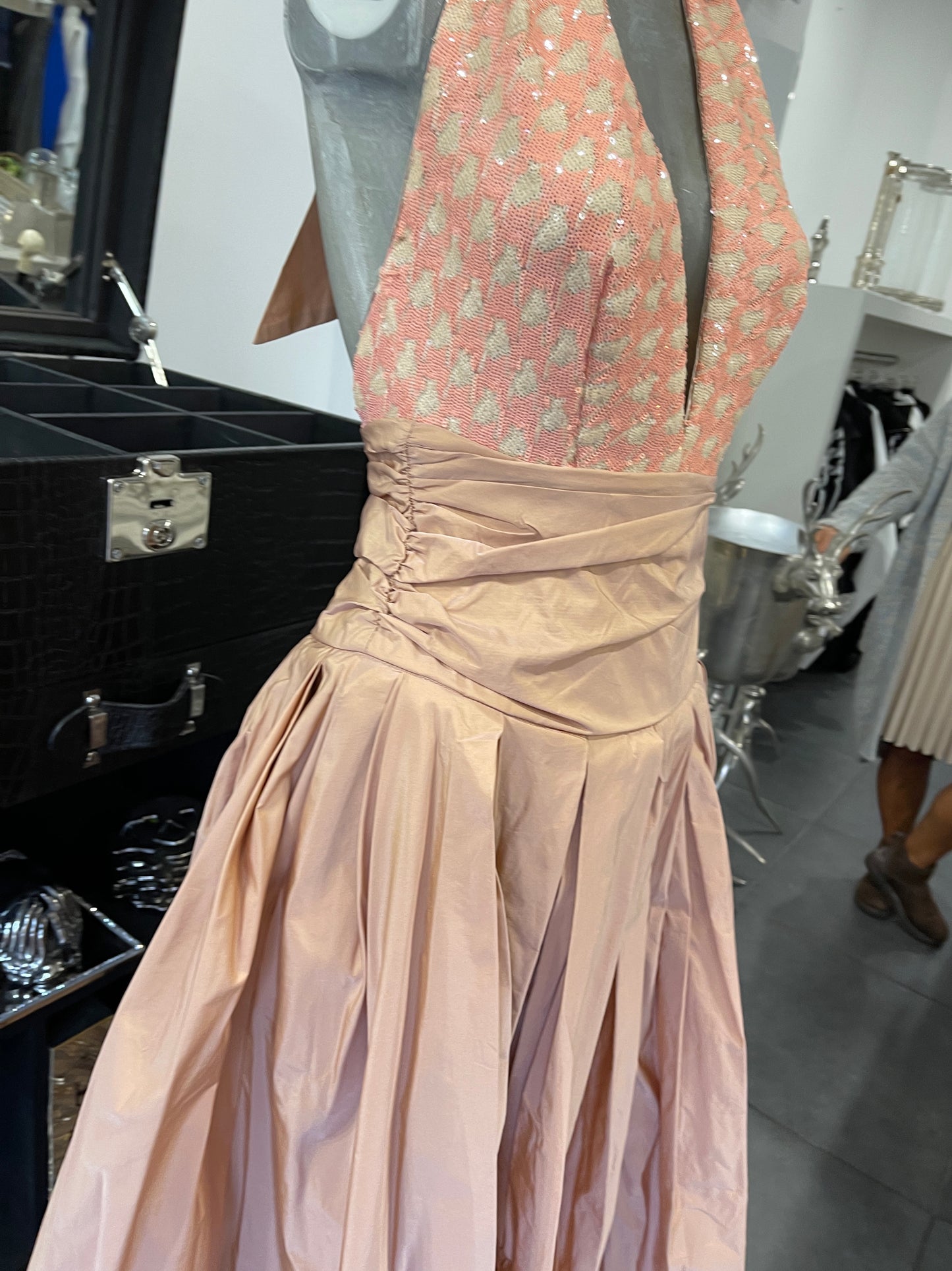 Babylon Skirt longo Pudra