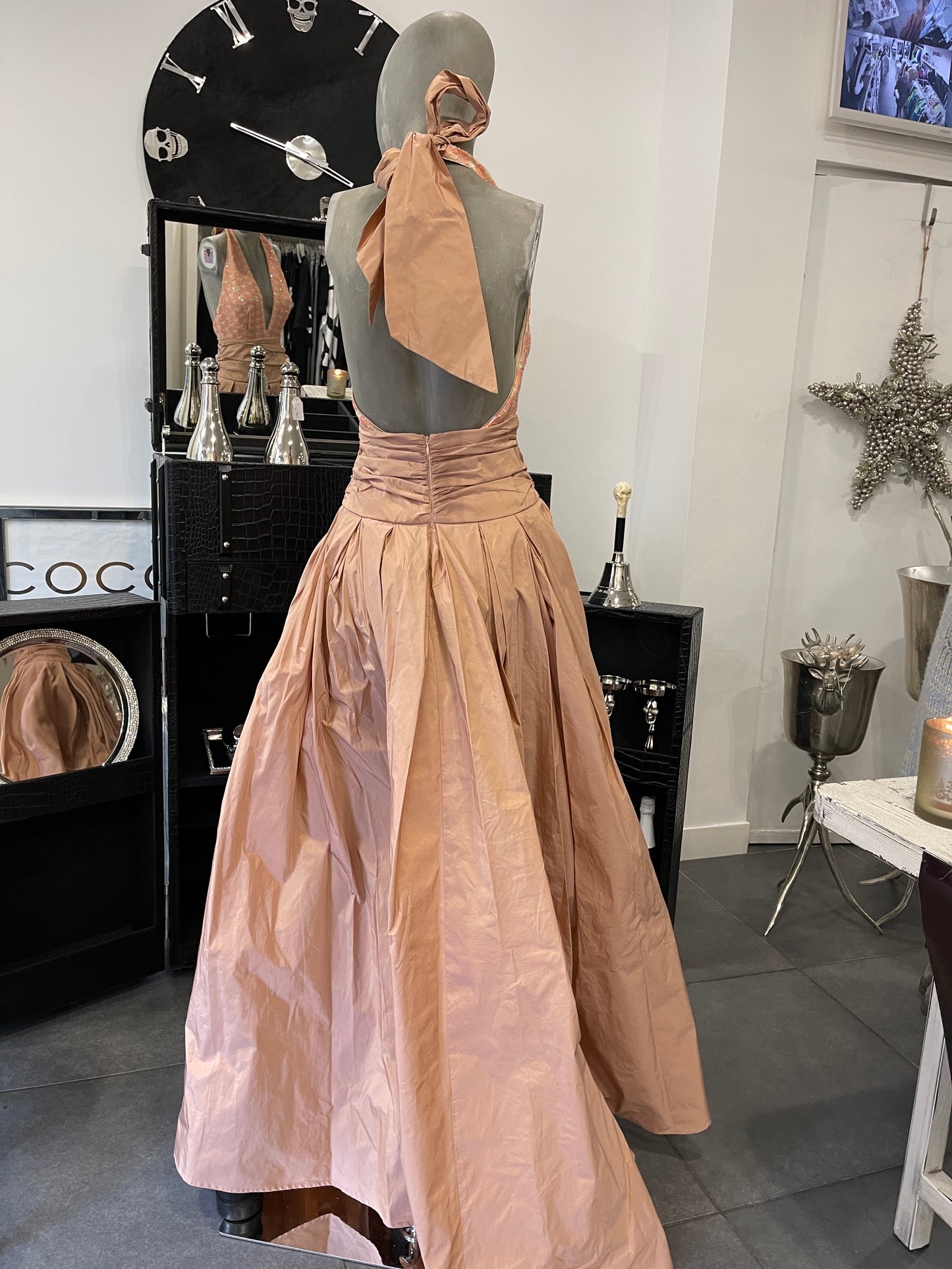Babylon Skirt longo Pudra