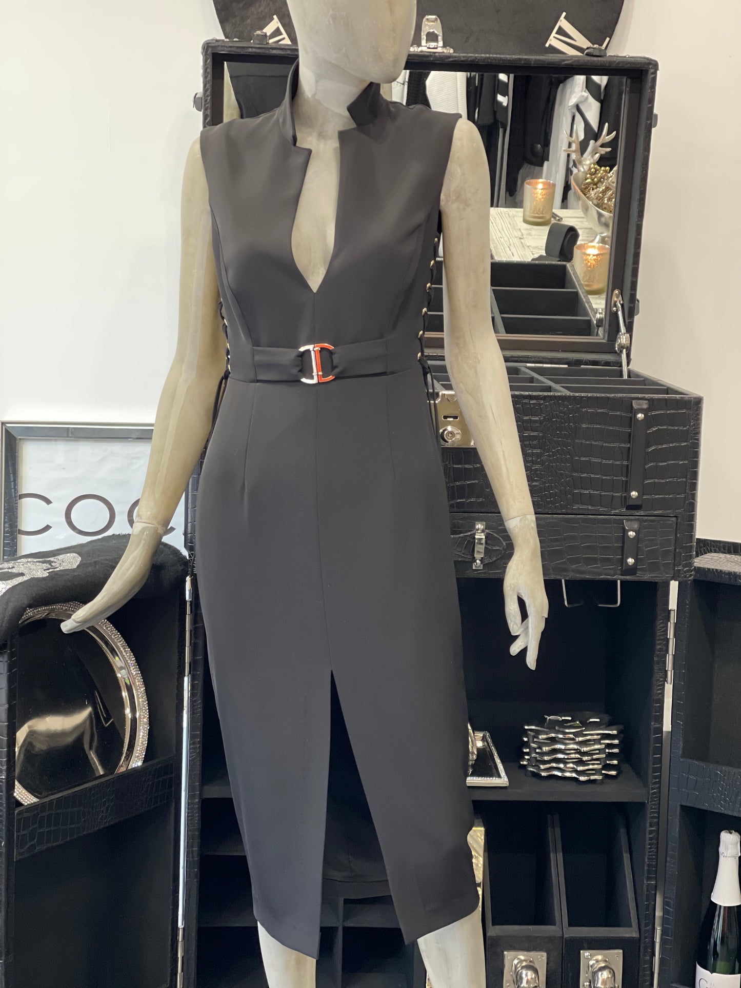 Babylon Dress Black