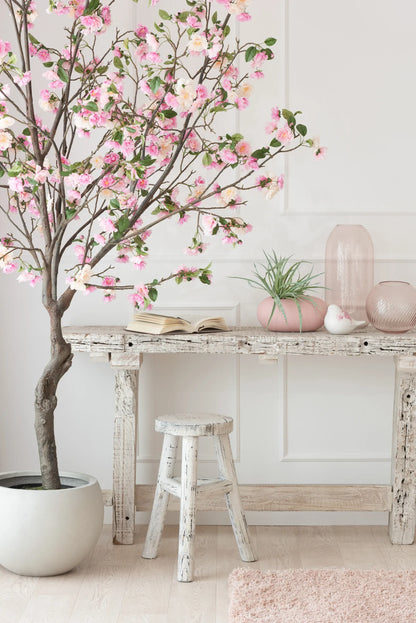 J-line ibiza white wash chair