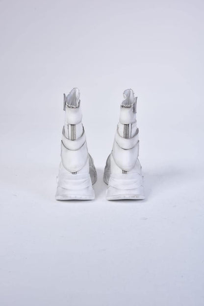 Junus Coban Exclusieve Laarzen/Sneakers Bianco
